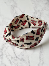 Union Jack Top Knot Hairband