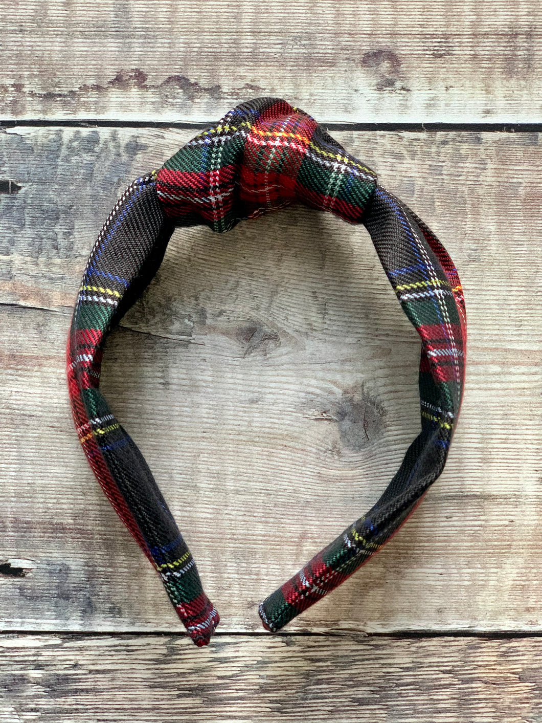 Stirling Tartan Knotted Headband