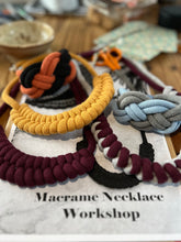 Macrame Necklace Workshop