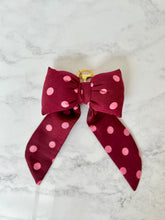 Squishy Bow Bag Charm