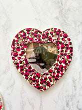 Heart Shaped Liberty Photo Frame, Valentine Gift, Galentines gift
