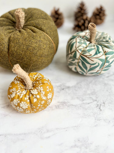 Fabric Pumpkin Workshop