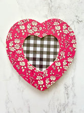 Heart Shaped Liberty Photo Frame, Valentine Gift, Galentines gift