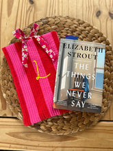 Fabric quilted, personalised Book Sleeve, Book Cosy