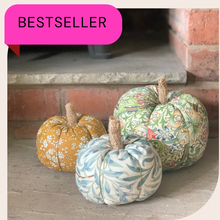 Fabric Pumpkin, William Morris Decor