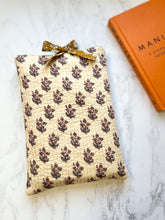 Fabric quilted, personalised Book Sleeve