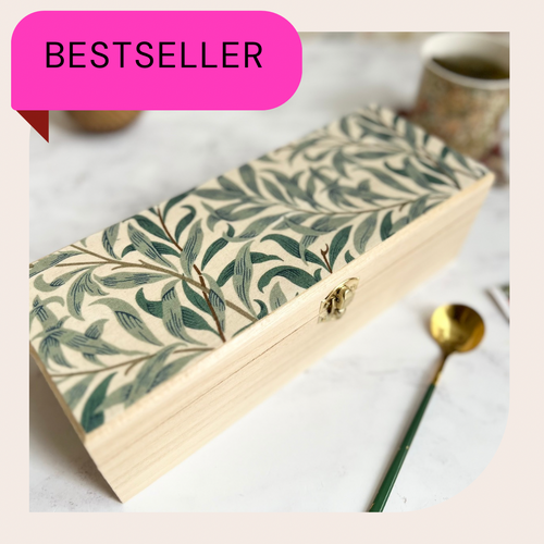 Tea Caddy, William Morris Tea Storage Box