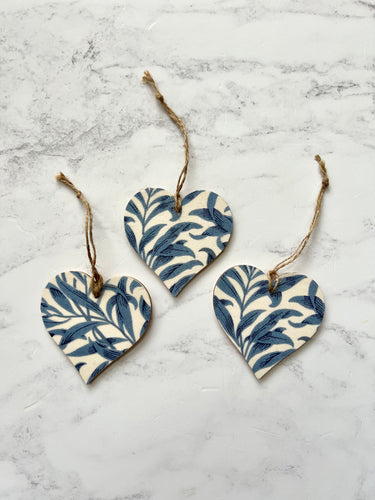 William Morris Heart Decorations