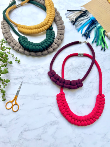 Macrame Necklace Workshop