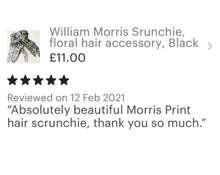William Morris Long Tail Scrunchies
