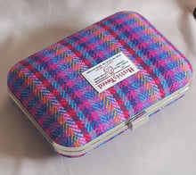 Rainbow Harris Tweed Clutch Bag
