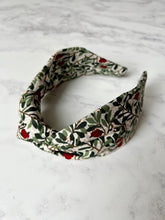 Christmas Mistletoe Knotted Hairband