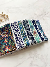 Liberty print Re Usable Face Wipes- Blue collection