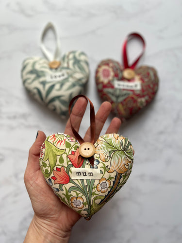 William Morris Heart Decoration